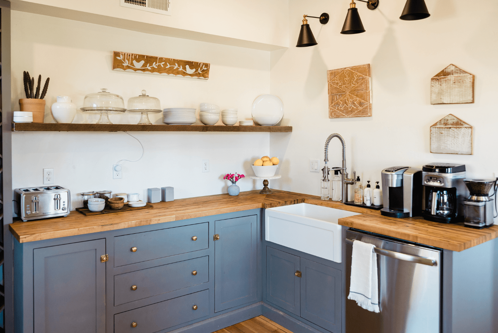 Moduler L shape kitchen